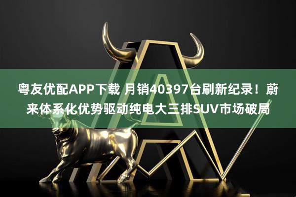 粤友优配APP下载 月销40397台刷新纪录！蔚来体系化优势驱动纯电大三排SUV市场破局